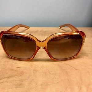 FRANCO SARTO SUNGLASSES WITH GOLD TRIM